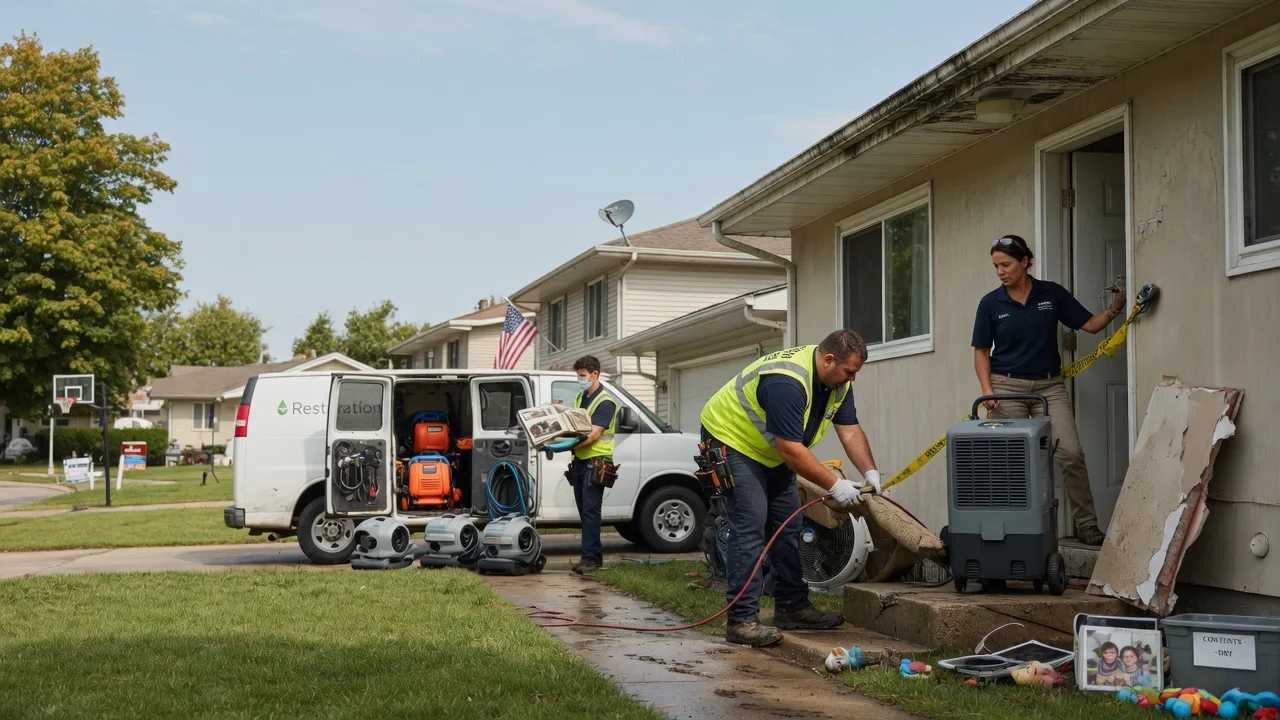 Water Damage Restoration in Montezuma, IN near me